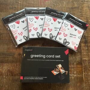 Cupixel Greeting Card Set EXTRA CARDS Drawing Art Augmented Reality Image SEALED